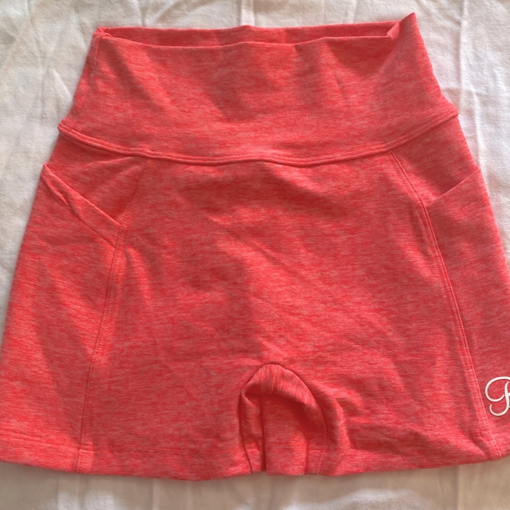 Bombshell Sportswear Coral Athletic Shorts